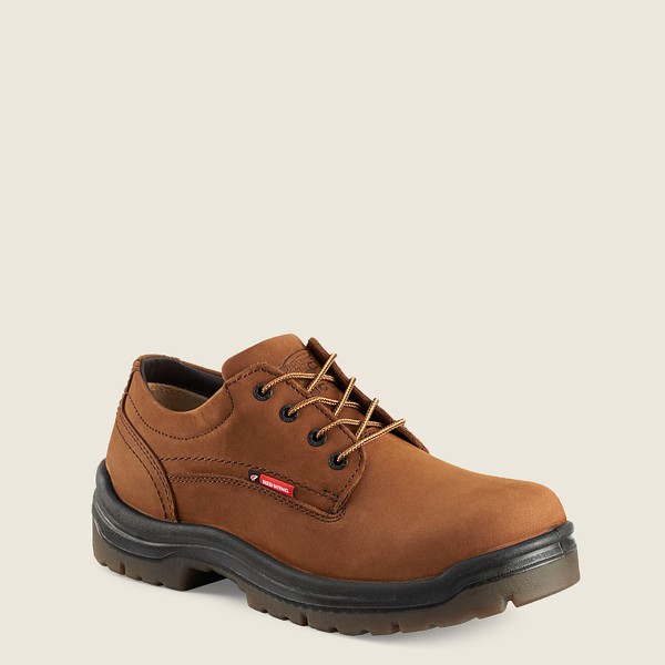 Red Wing Oxford Mens Brown - King Toe® - Safety Toe - 9120735-FD